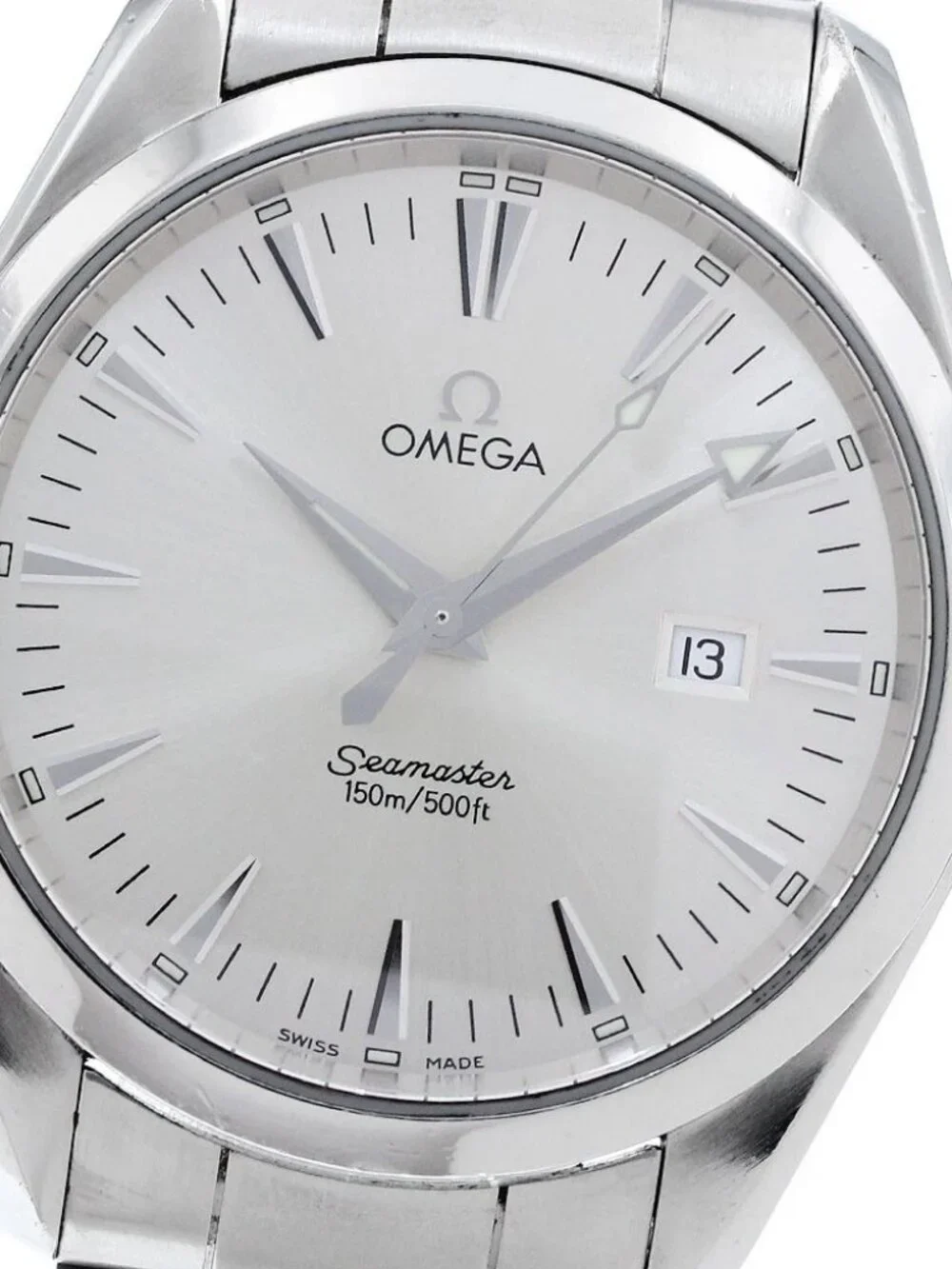 OMEGA Seamaster Aqua Terra 2517.30 Date Silver Dial Quartz Men's Watch_958558
